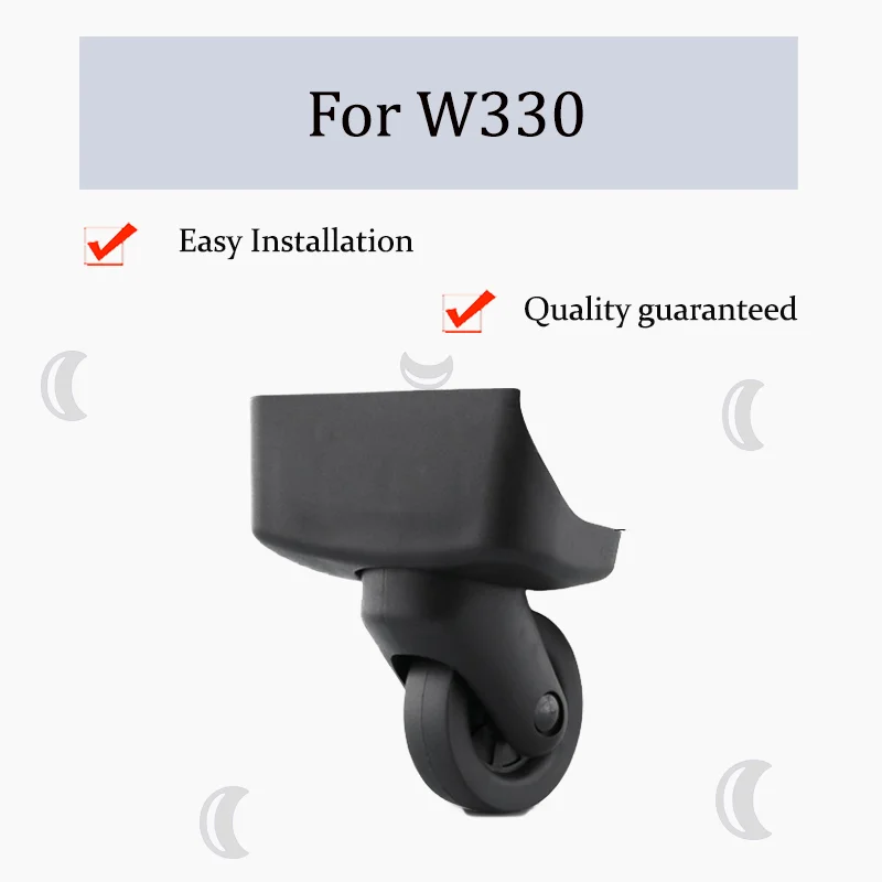 

For W330 Luggage Wheel Repair Kit - Swivel Luggage Wheel Replacement Parts Silent Wear-Resistant 360° Rotating Wheels