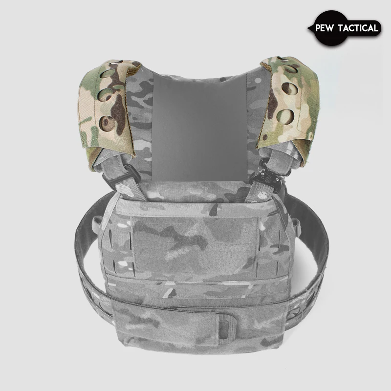 FCPC FCSK LV119 Outdoor Tactical Hunting Vest Composite Shoulder Pads Laser Cut Breathable Cushioning Shoulder Pads