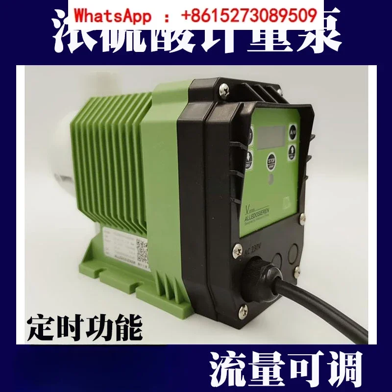 Measurement pump, flow pump, corrosion-resistant mechanical electromagnetic diaphragm dosing pump