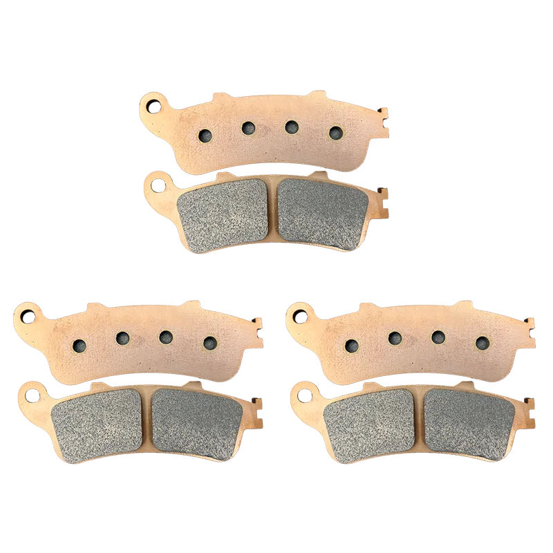 Copper Sintering Front Rear Brake Pads for HONDA CB 1100 XII ST 1300 Pan European VTX 1800 NT 650 GL 1800 Goldwing F6B 2001-2017