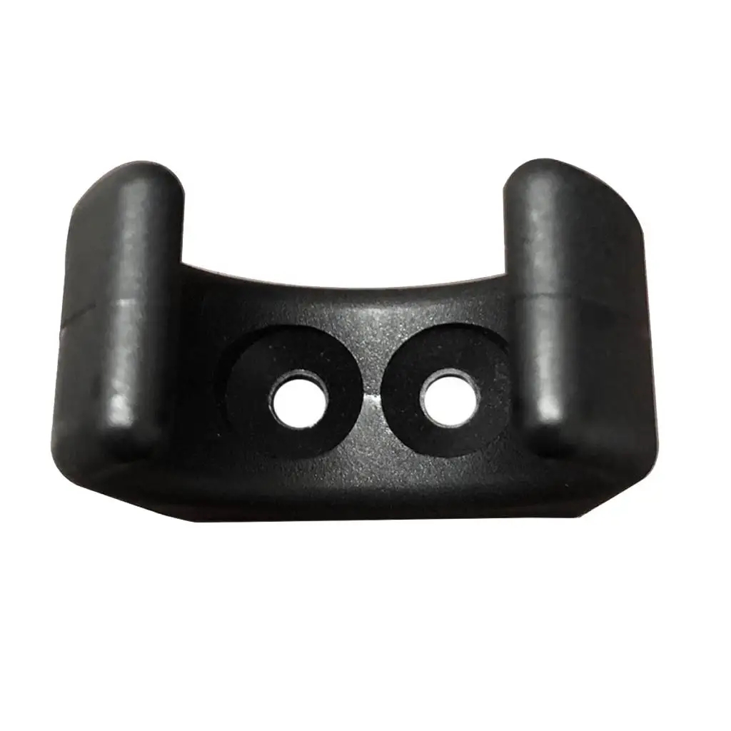 Flush Mount Nylon Boat Hook Holder Clips Rod Support Stowing Bracket for Boating Accessories and Ladder Use