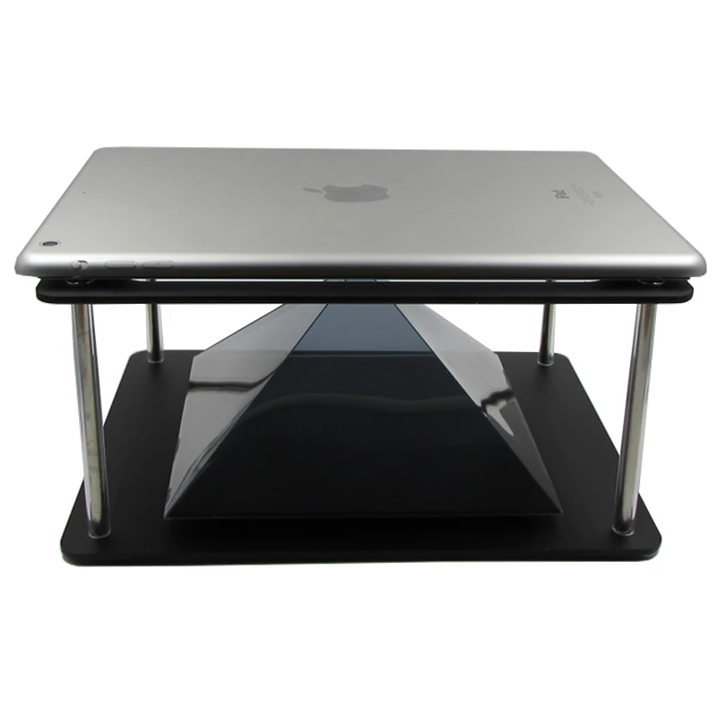 ثلاثية الأبعاد الكمبيوتر اللوحي الإسقاط الهرم لتقوم بها بنفسك ل ماكس 12 بوصة Ipad 3 Hatsune MV العارض يمكن استخدامها كعيد ميلاد