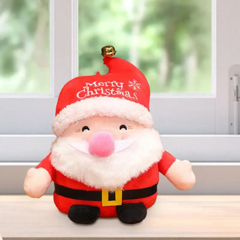 Stuffed Christmas Tree Santa Plush Toys Plush Pillow Christmas Plushies Holiday Plush Cartoon Doll Christmas Tree Stuffed Toys