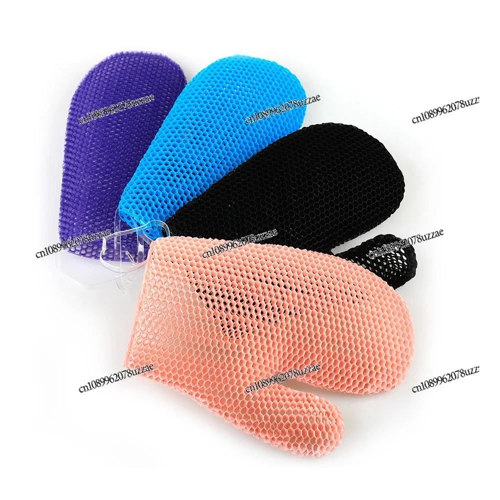 

Bath Gloves High Elastic Honeycomb Antibacterial Cleaning Bath Rubbing Gloves Exfoliating Foaming Dense