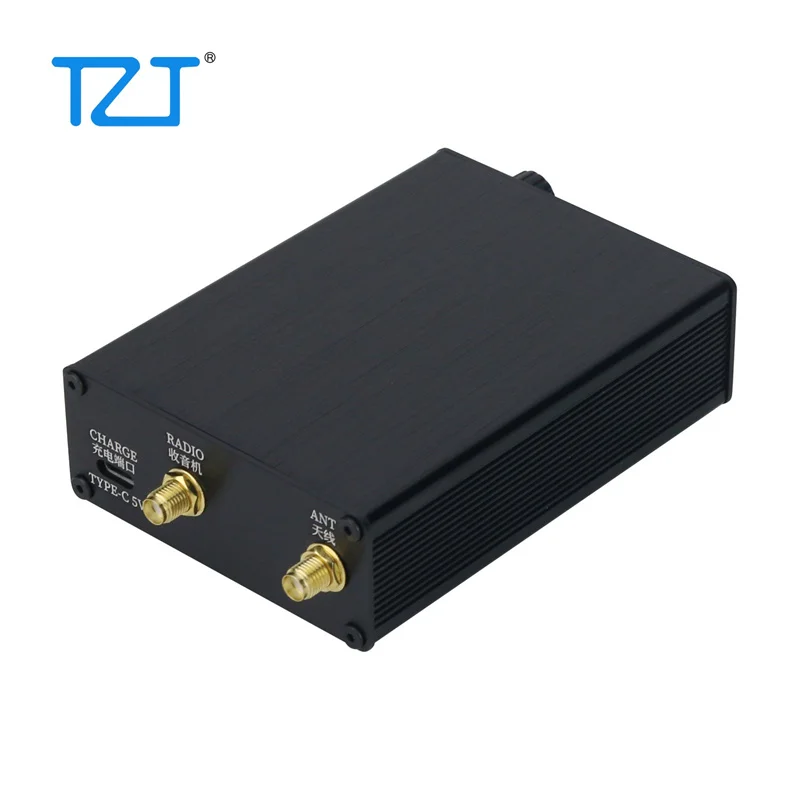 TZT 5M//10M/15M Feeder K-480WLA 500K-1GHz MW/SW/FM/AIR/UVHF Full Band Antenna 0-30DB Adjustable Gain SDR Loop Shortwave Antenna
