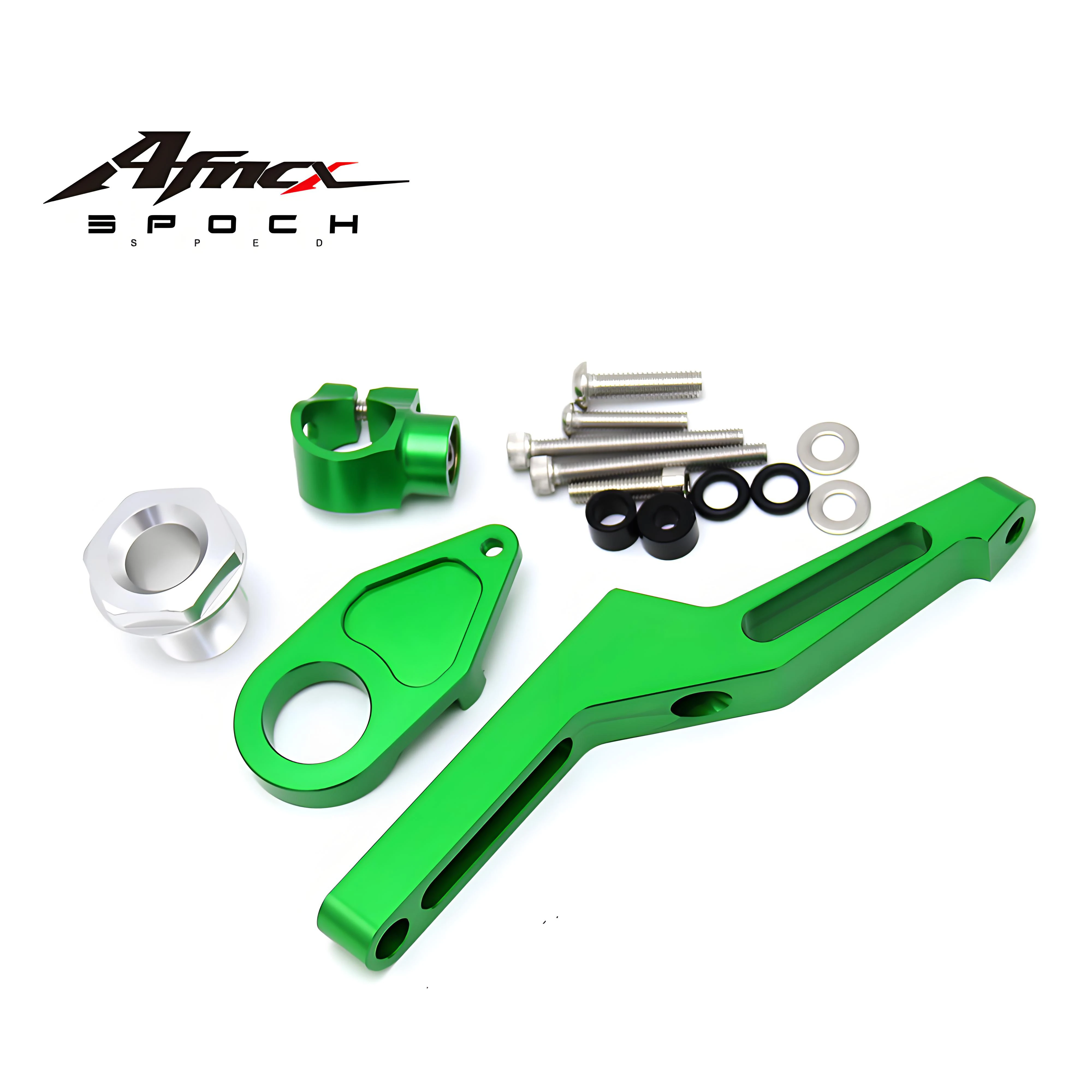Motorrad-Dämpferhalterung, passend für ZX6R ZX636 2009–2005, stabilisierende Dämpferhalterung, wasserdichtes Aluminium-Zubehör