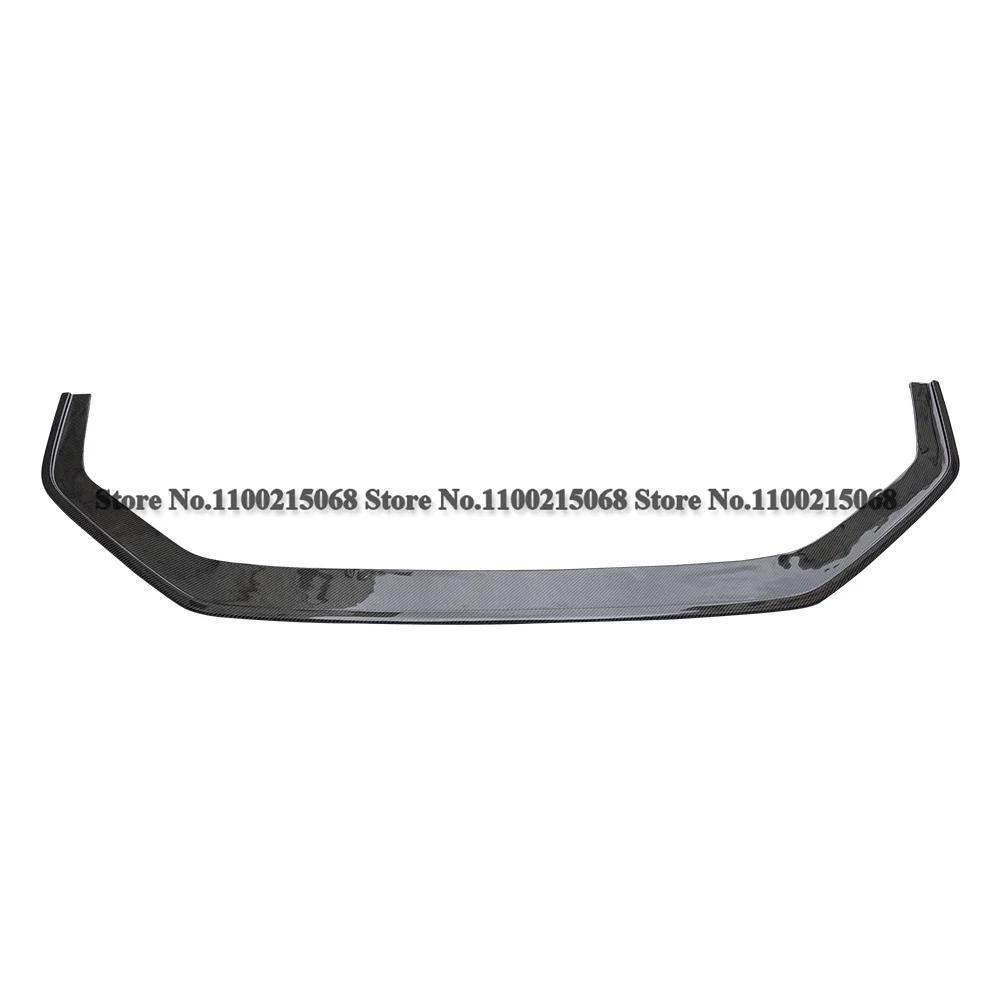 For Honda Civic 11TH FL5 Type-R 2022-2023 Carbon Fiber Front Bumper Lip Spoiler Splitters Auto Tuning