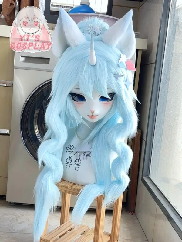 

Индивидуальная голова кеномо для фурсьюта ручной работы, голова для фурсьюта на заказ, голова для фурри-кигуруми, голова для косплея кеномо, голова для костюма зверя