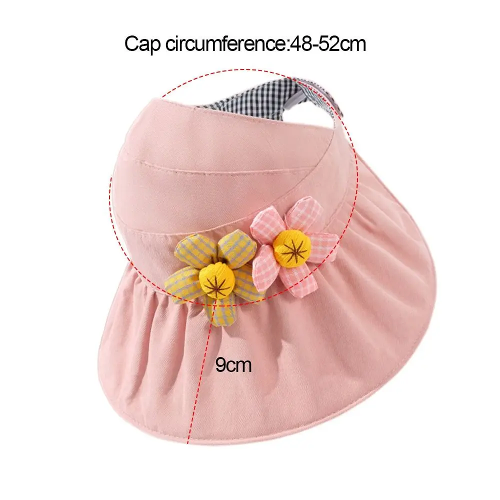 Sombrero de protección solar para niños y niñas, gorra de alero grande, doble cara, sombrero de copa vacío, lindo Conejo, Sombrero de Panamá