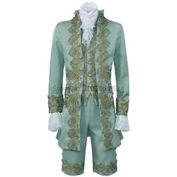 18th Century British Mens Gentleman Cosplay Suit Victorian Renaissance Outfit Marie Antoinette Costume Men's Rococo Outfit