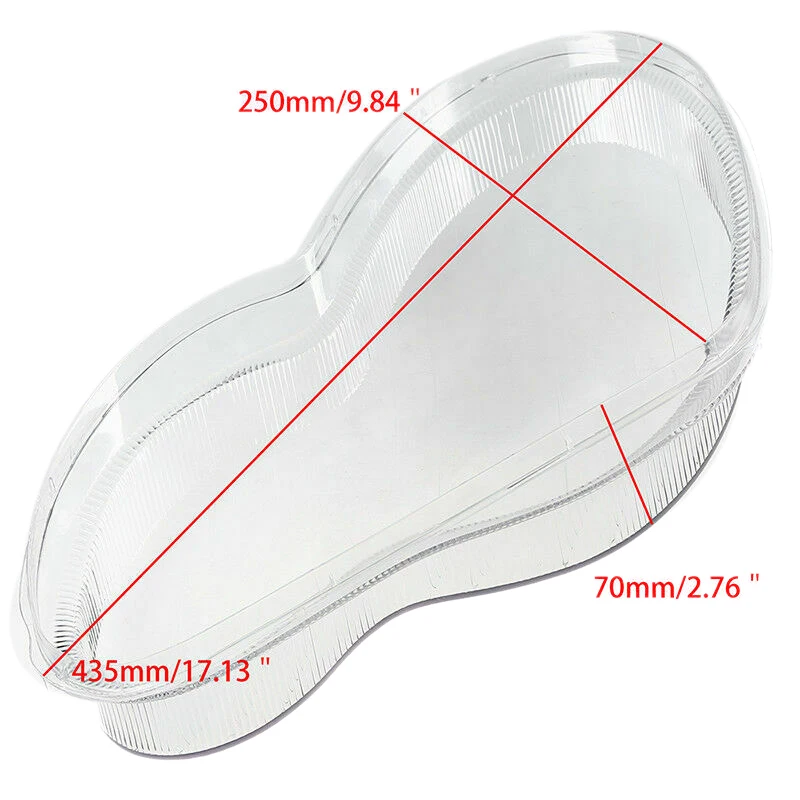 Car Front Headlight Clear Lens Lampshade Shell Cover For Mercedes Benz 2001-2007 W203 C-Class 180 200 230 260 280