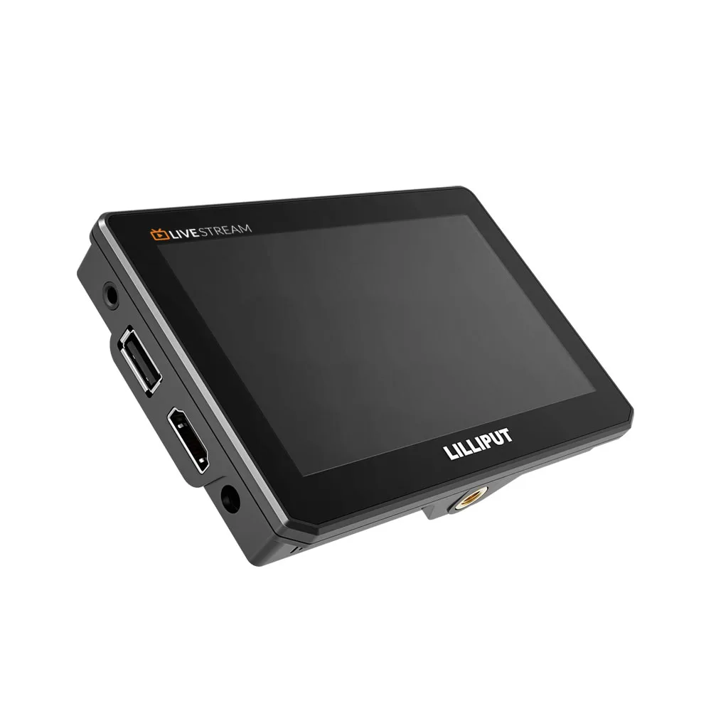 Lilliput T5U 5 inch Touch On Camera 4K HDMI 2.0 ingang Veld met USB Video Capture Functie voor Live Streaming