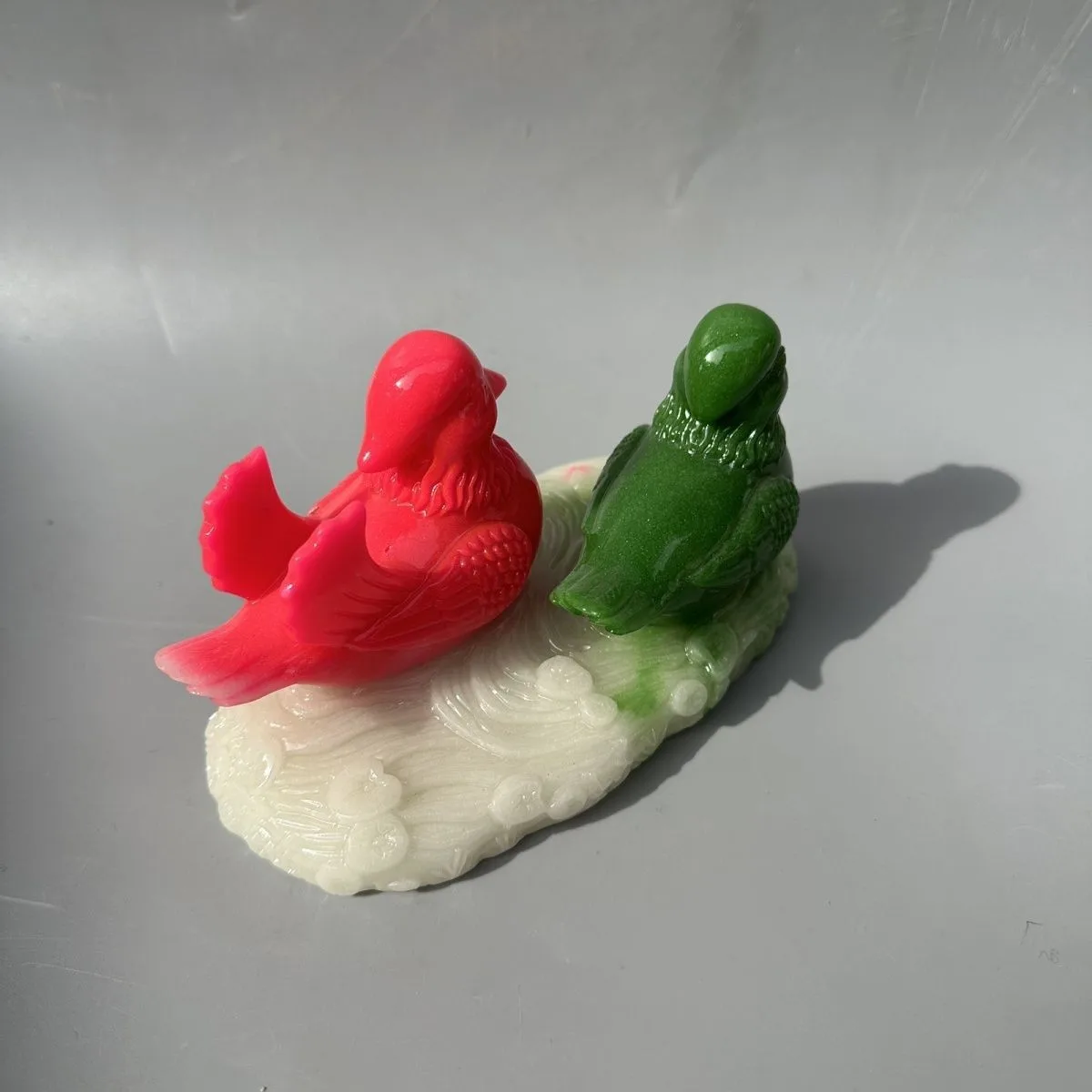 Mandarin duck marriage bedside century-old ornament newlywed new luminous