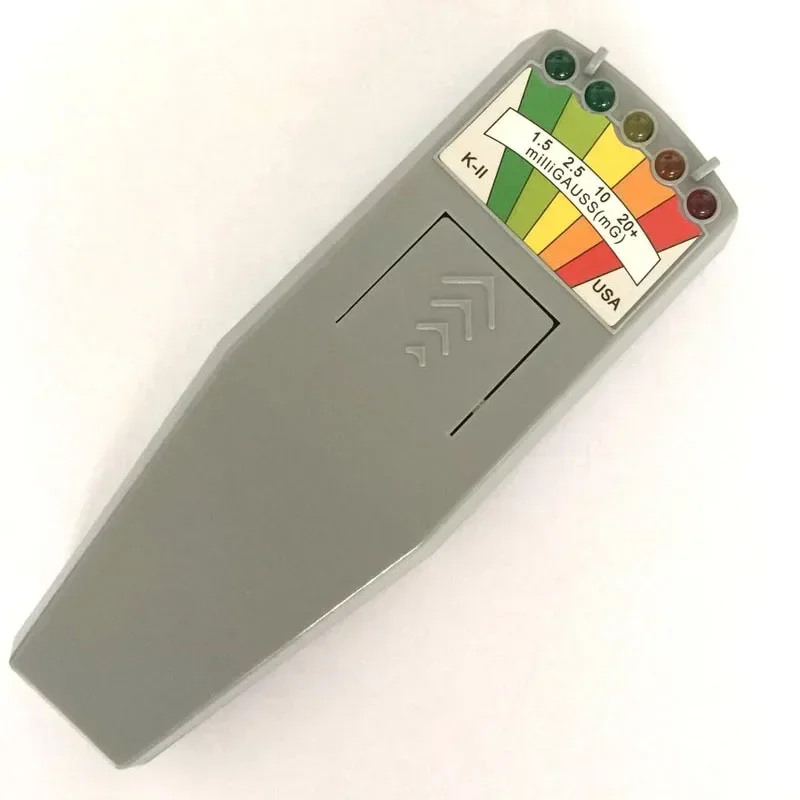 

K-II Измеритель ЭДС Электромагнитное поле Бытовая техника Детектор радиации Радиочастотный тестер поля Дозиметр излучения Серый