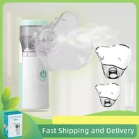 Nébuliseur Humidificateur Portable Médical Silencieux à Mailles, Inhalateur d'Asthme Portatif, Atomiseur pour Soins de Santé des Enfants ou Thermomètre 4