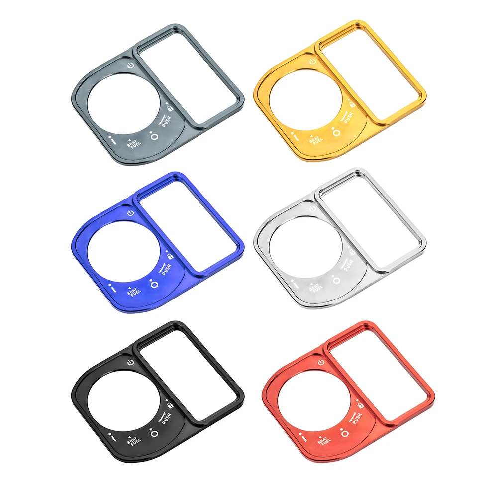 

High Temperature Resistant Electric Door Lock Cover Motorcycle Customization Beautiful Style Options For Ignition Switch