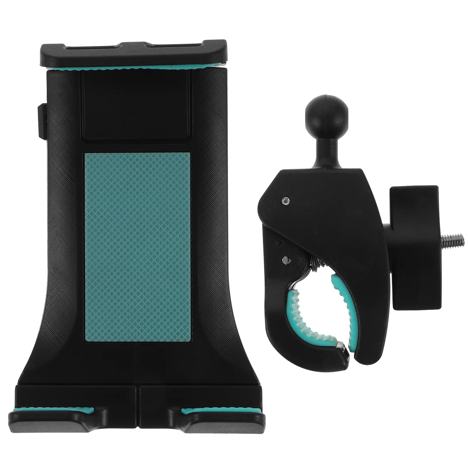 

Phone Tablet Stand For Exercise Bike Treadmill Stroller Handlebar Durable Holder Mount Accessory For Sports Equipment Use