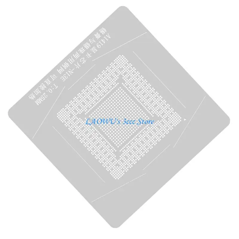 Y8AD BGA Reballing Stensil per GPU A1419 A13E SRLG4 SCHEDA SALDA SALDA