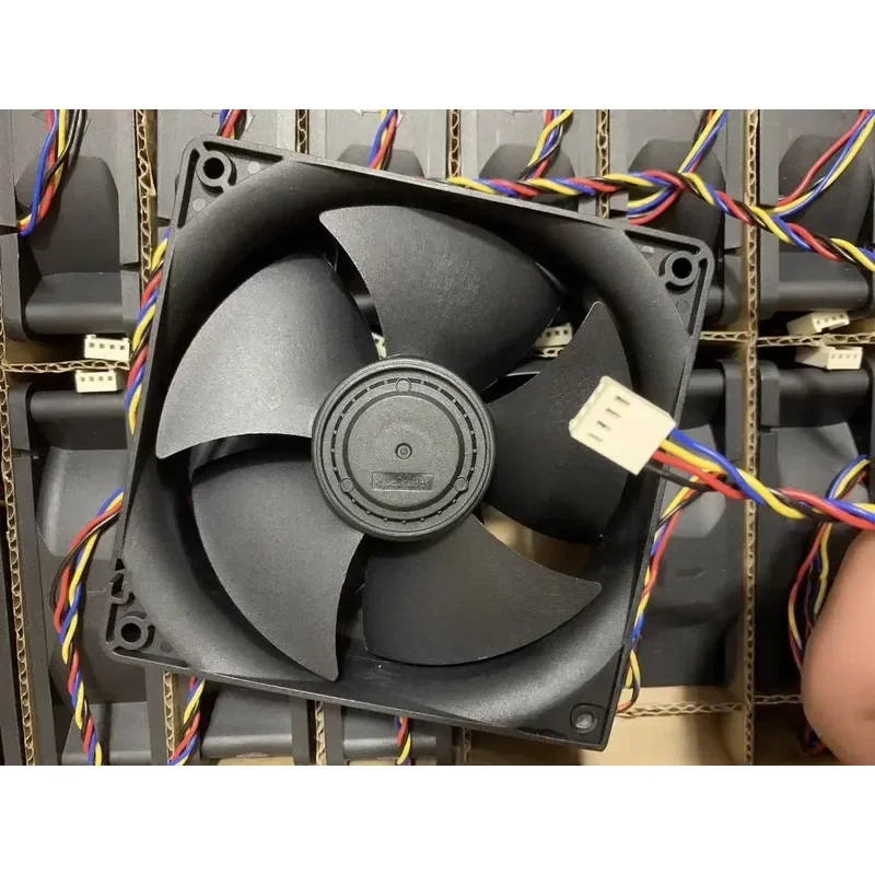 for Nidec UltraFIO 12038 Fan W12E12B High Performance Cooling Fan for PC Case Server Industrial Equipment Quiet Operation