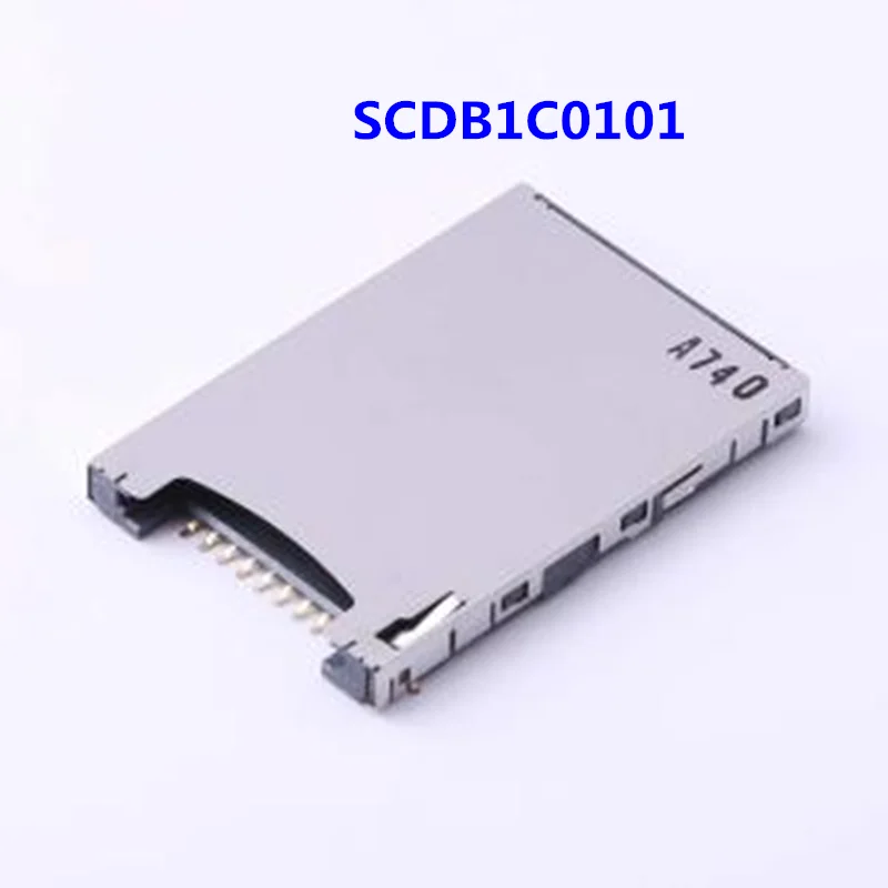 5pcs 100% New Original SCDA4A0600 SCDA7A0600 SCDA9A0200 SCDABA0800 SCDB1C0101 SCHA1B0100 SD card memory card connector