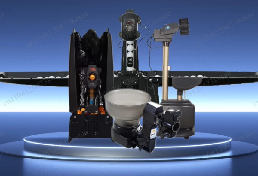 Professional HP-S8-PRO Full-Automatic Table Tennis Robot Double Wheel Drive Ping Pong Machine for Training Practice
