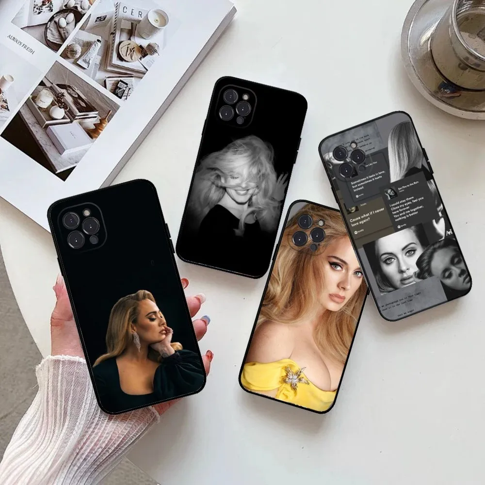 A-Adele Adkins Singer Phone Case  for IPhone 15,14,13,12,11 Pro Max Mini 8,7 Plus SE2 X XR XS MAX Silcone Soft Covers