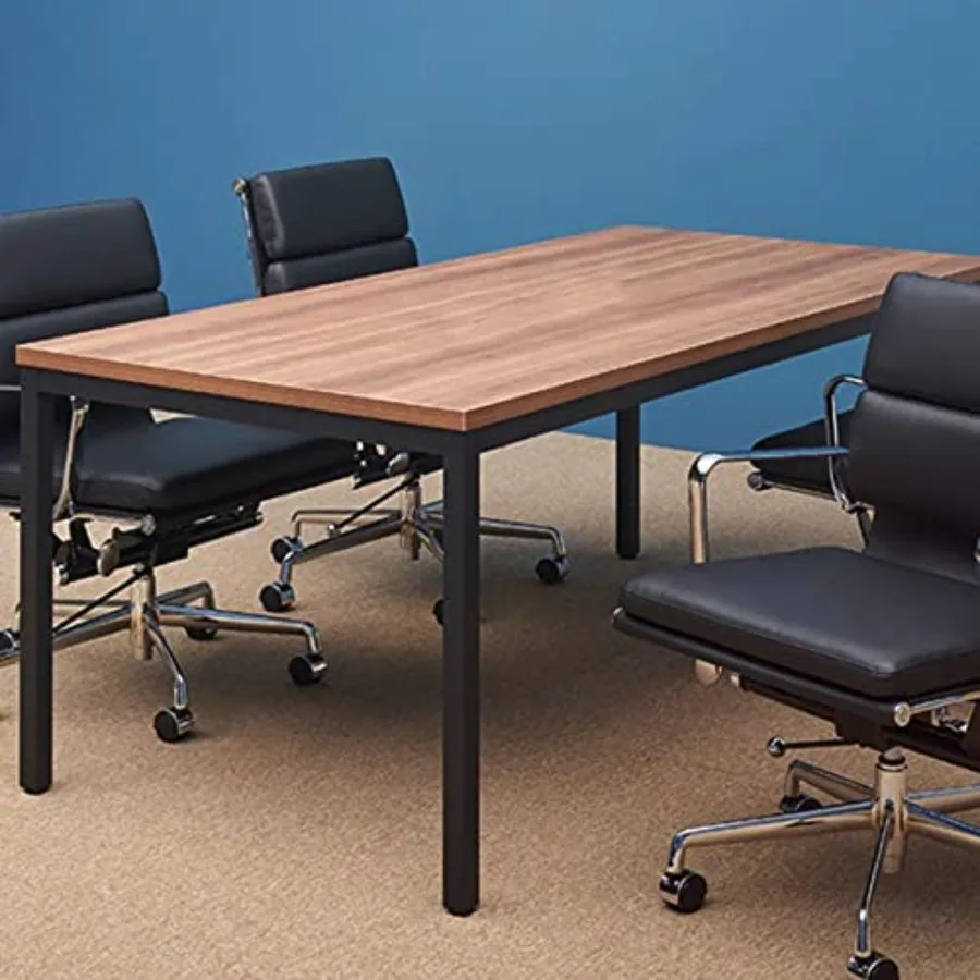 Bast Board Modern Simple Style Computer Desk Standing Table 30x59 Inches Large Office Desk Computer Table Study Writing Desk Wo