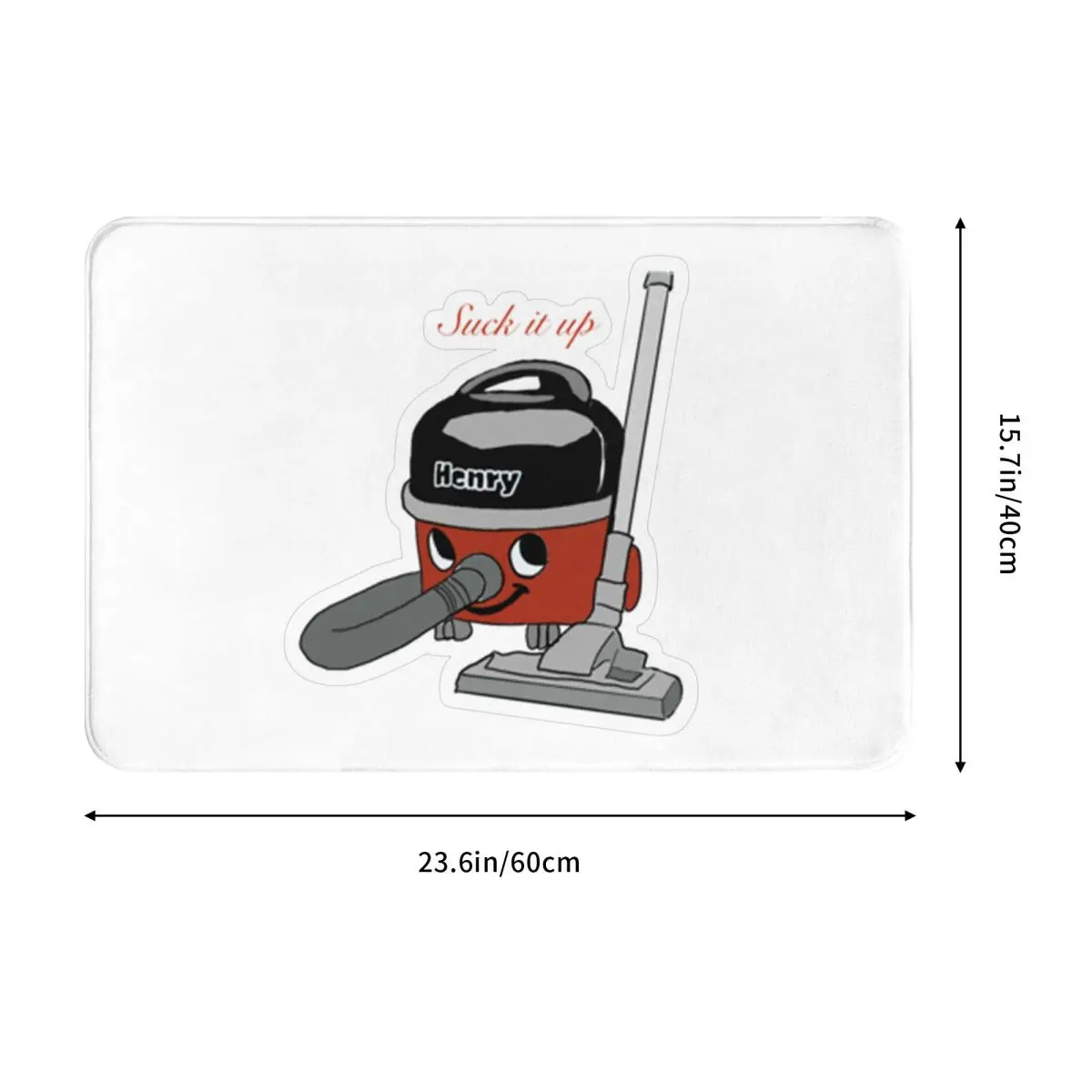 Henry Hoover Suck It Up Sticker Doormat Absorbent Mat Carpet Rug Kitchen Entrance Home Floor Mat for Living room Footpad Mats
