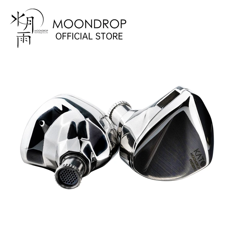 MOONDROP KATO Earphones Dynamic Earbuds Replaceable Sound Nozzle Headset With High Quality Detachable 0.78 2Pin Standard Cable