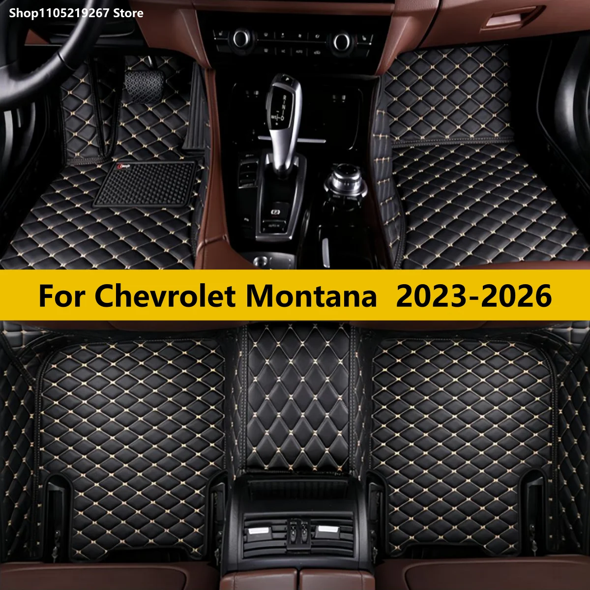 

Custom Car Floor Mats For Chevrolet Montana 2023 2024 2025 2026 Auto Carpets Foot Coche Accessorie