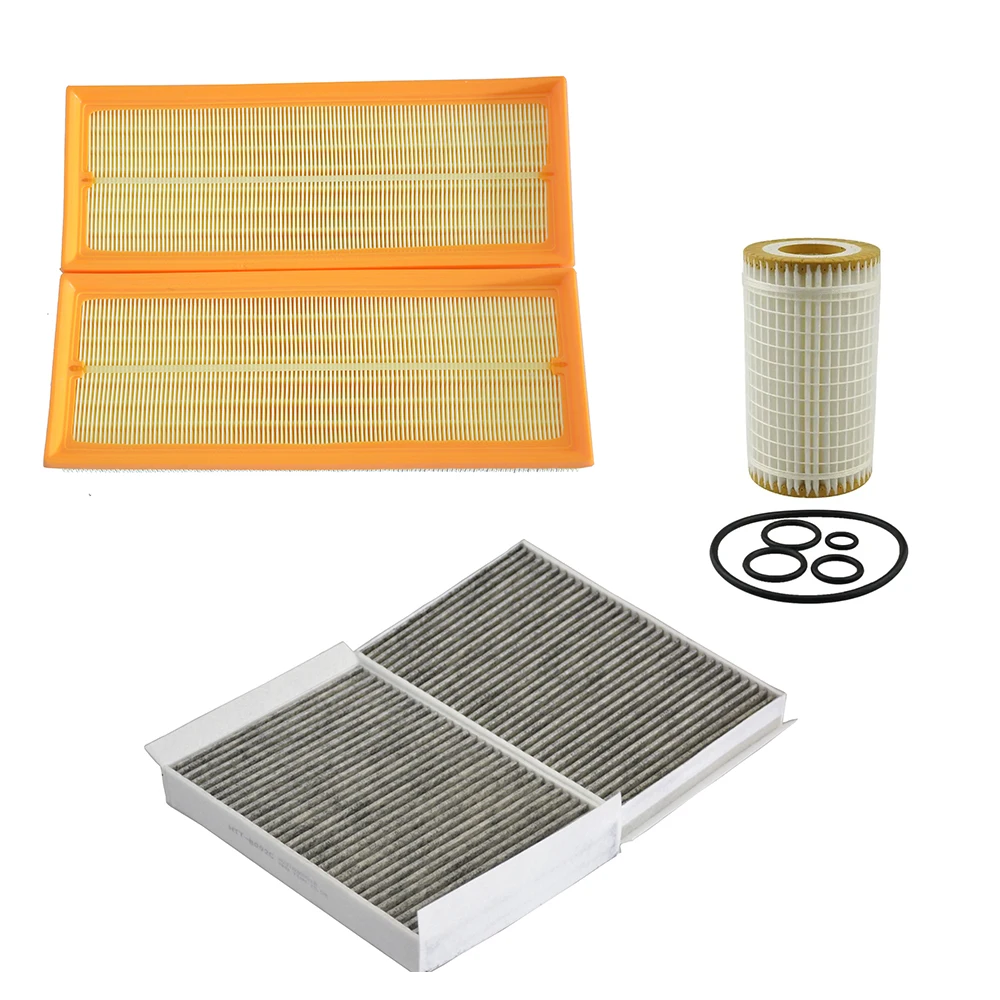 3Pcs/Set Oil Cabin Air Filters For Mercedes-Benz S-CLASS W221 S300 S350 S400 S550 2005-2013 A0001803109 1120940004 2218300018