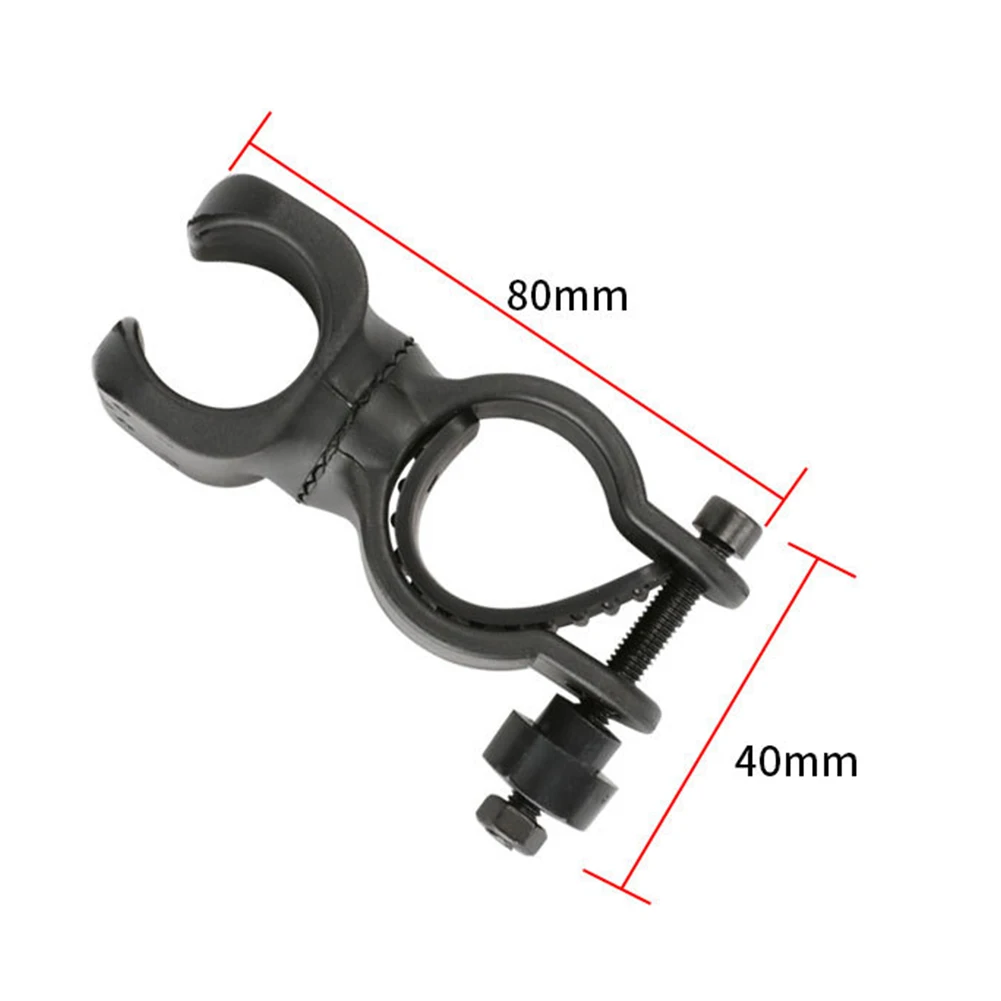 360 Swivel Bicycle Lamp Holder Bike Handlebar Flashlight Mount Mountain Road Bike Light Bracket Cycling Accessories