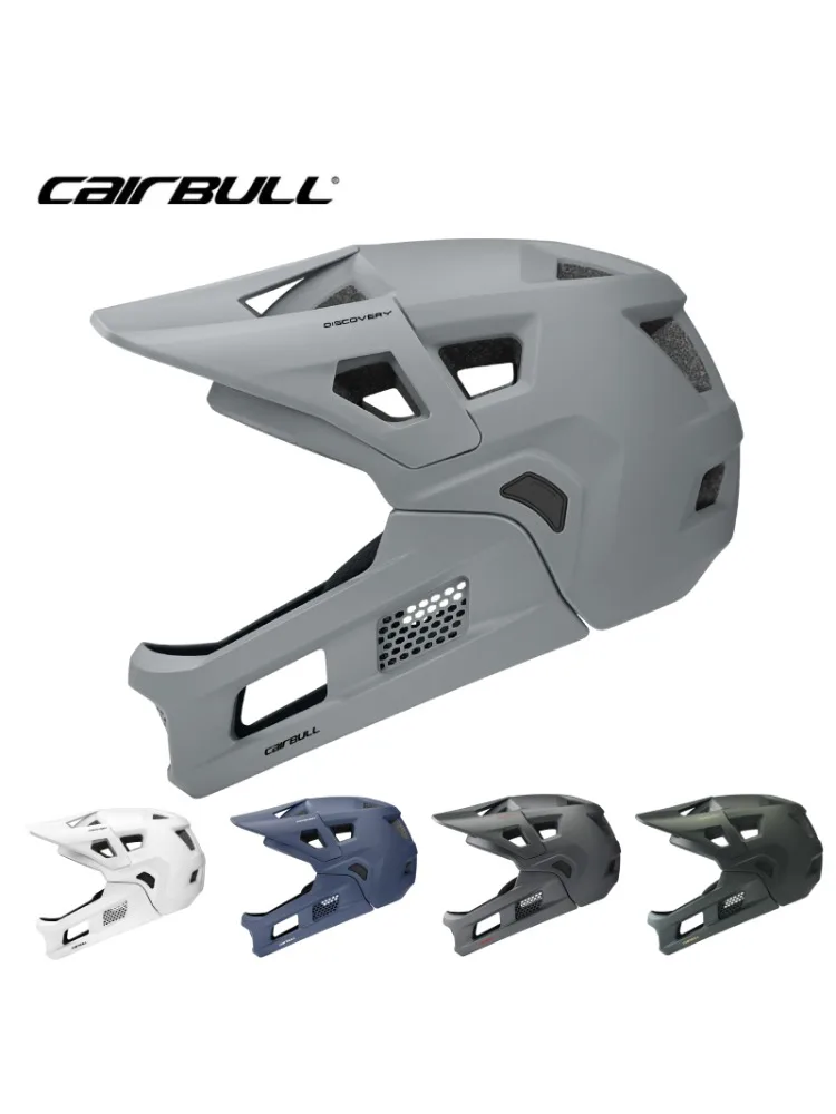 AliExpress CAIRBULLDiscovery Full Face MTB Cycling Helmets Adult Racing Downhill casco Removable Chin BMX Off-Road All-Mountain Speed Bike