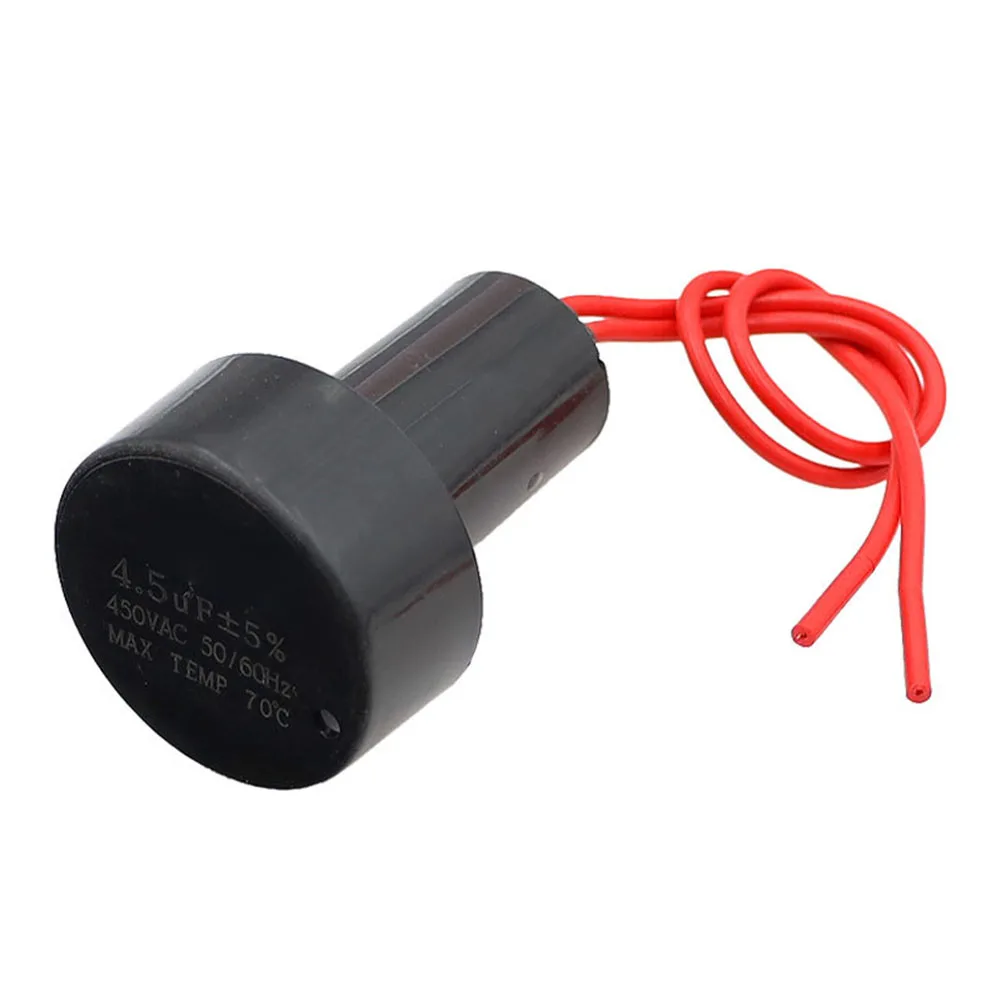 CBB60 Washing Machine Start Capacitor 450V 500V Motor Run Capacitor for Automatic Laundry Machine Applications