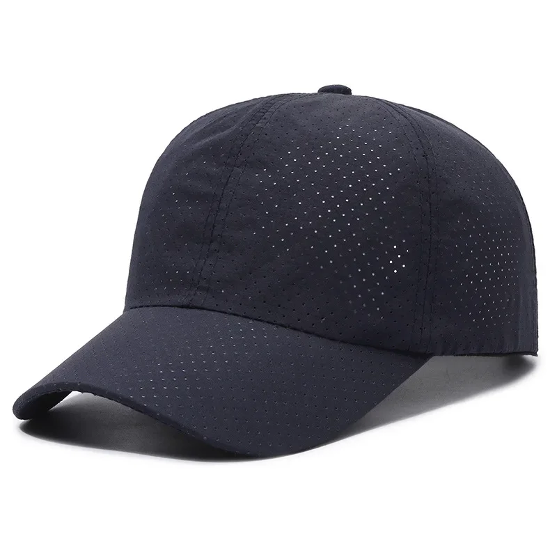 Men Summer Waterproof Quick Dry Mesh Baseball Cap Outdoor Sport Breathable Golf Fishing Hats