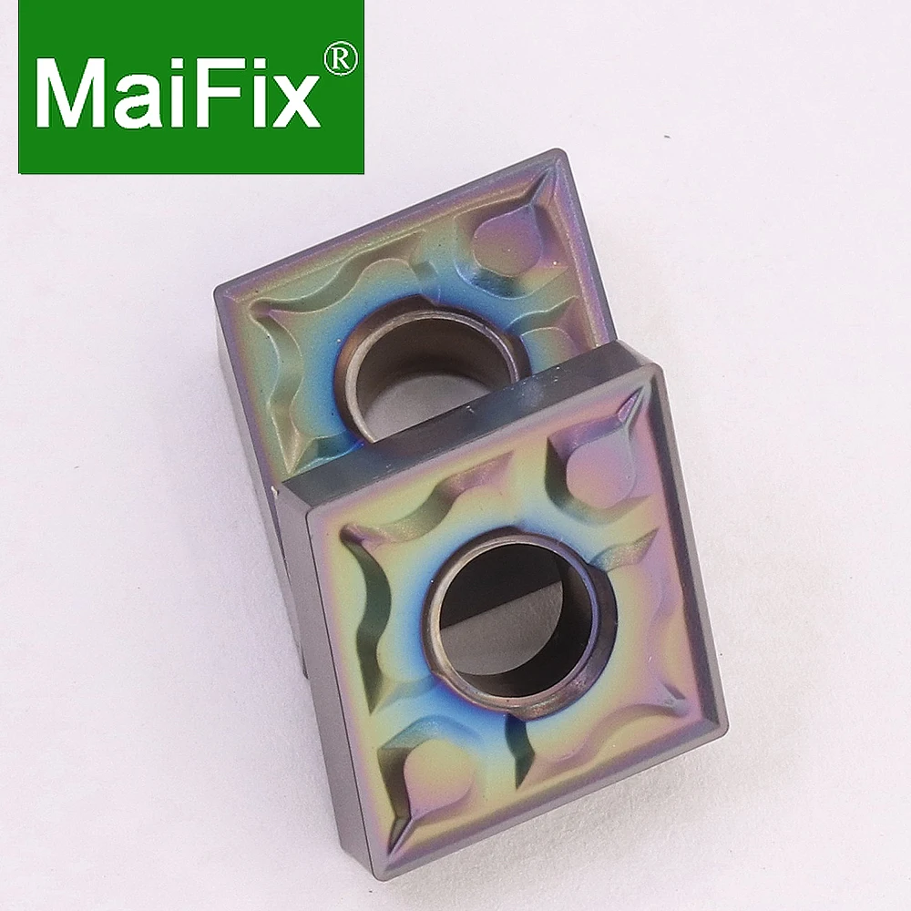 10PCS Maifix CNMG120404 CNMG120408 CNMG120412 ZM36H ZP16S External Turning Tools Carbide Insert CNMG Blade CNC Lathe Cutter Tool