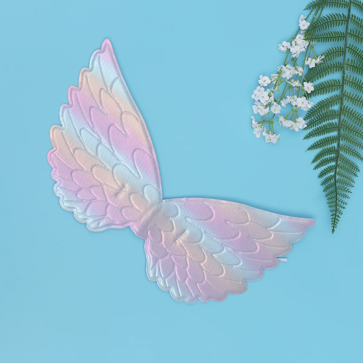 Cosplay Arco Iris Color rendimiento Prop decoración niños Halloween escenario disfraz niños alas