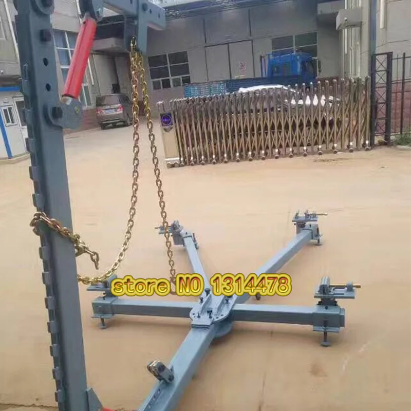 Simple Auto Body Collision Repair Frame Machine Car Chassis Straightening Bench