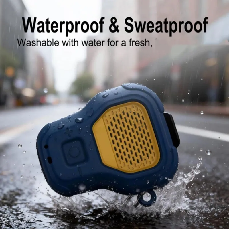 A36T-Protective Case For Wearable- Waterproof Dustproof Version Silicone Shockproof Housing Includes Carabiner