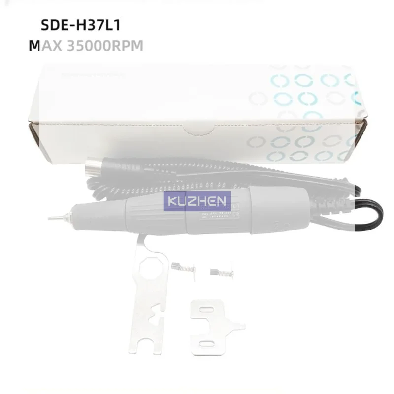 kuz-1-set-nail-tool-drill-pen-h37l1-35000rpm-handle-for-strong-210-electric-manicure-machine-nails-drill-handpiece-for-maratho