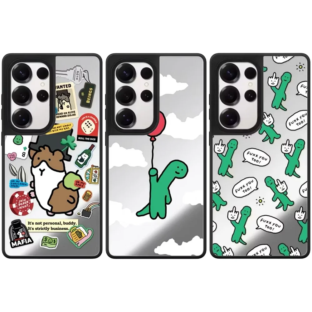 6040334 Mirror Magnetic Case: Compatible with Samsung Galaxy S23 U S24U S25 S26 Ultra S25+ S26 Plus Shell