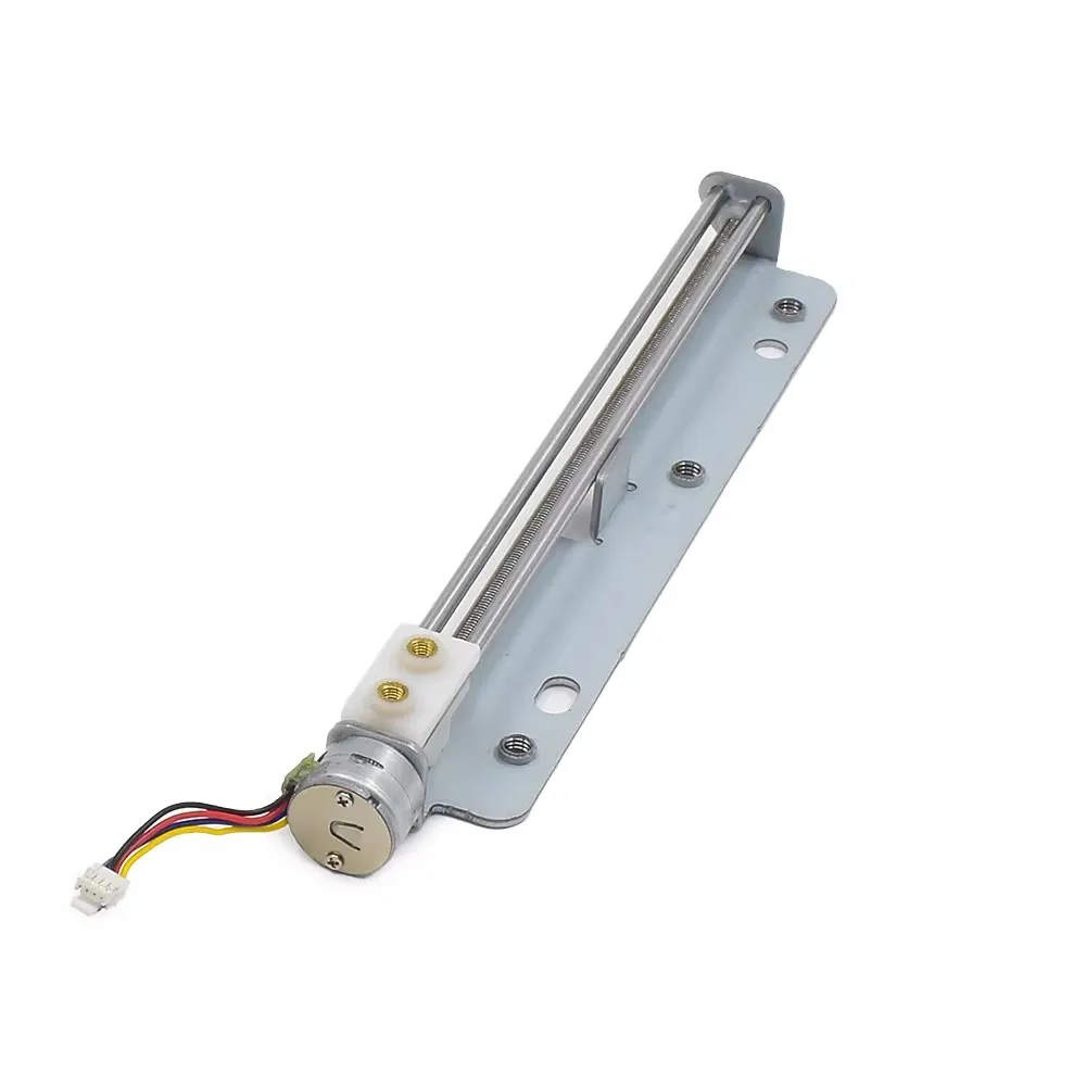 DC 15V miniature sliding 15mm stepper motor with nut, sliding stroke 122mm, suitable for 3D printers