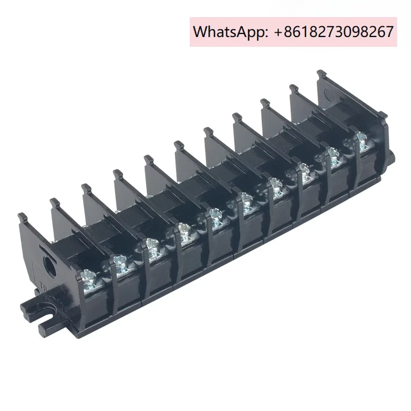 

TBC10A20A30A60A100 Wiring Terminal Block Board Copper Component Combination 600V Wiring Terminal Block Terminal Block