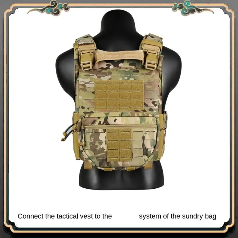 

Premium Multifunctional Storage Bag Nylon Vest Bag Waist Bags Camping Hunting Accessory Bag