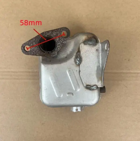 Small Gas Engine Exhaust For Subaru Robin EX13 EX17 EX21 Heat‑proof Muffler Motor Repair Replacement Spare Accessory