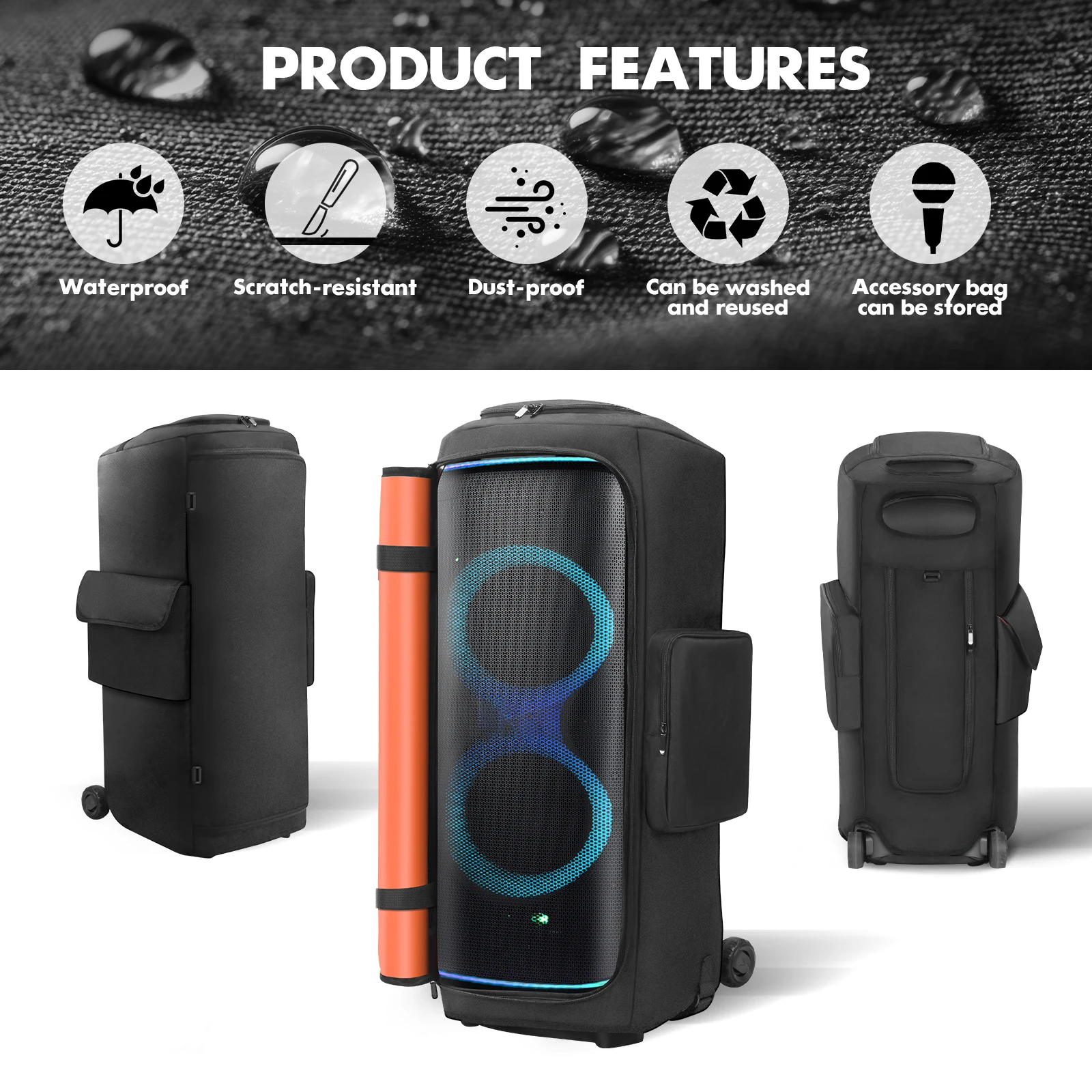 Thumbnail 3 - #13 Latest Speaker Bags, Covers & Cases Offers