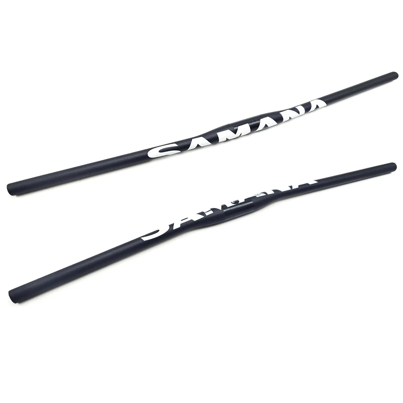 SAMANA carbon MTB handlebar Flat Or Rise Handlebar 31.8*600-780mm matte bike parts handlebar carbon bicycle bike handlebar