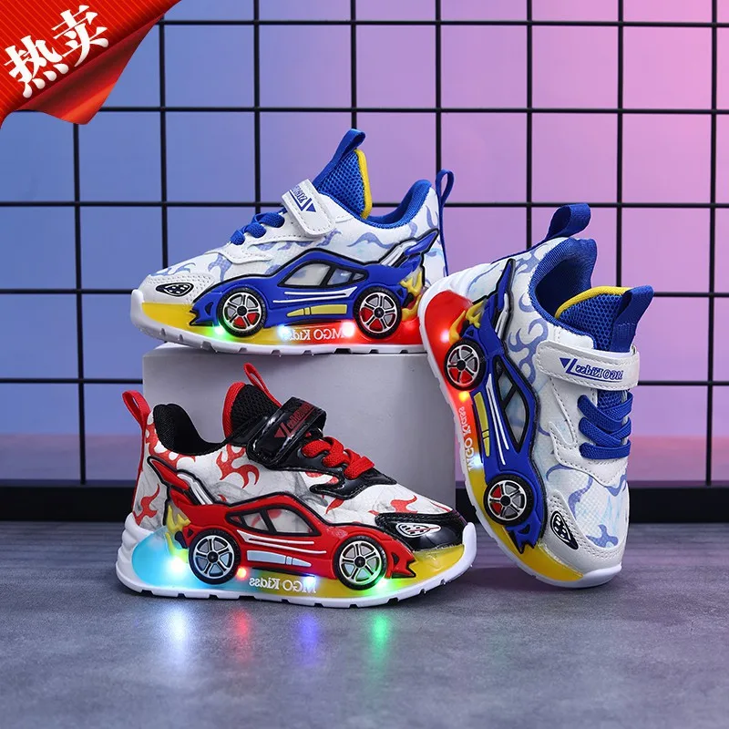 

0-6Years Children Glowing Sneakers Kids Luminous SneakersBoys Girls Led Lighted Sneakers Toddler Outdoor Shoes Casual Shoes