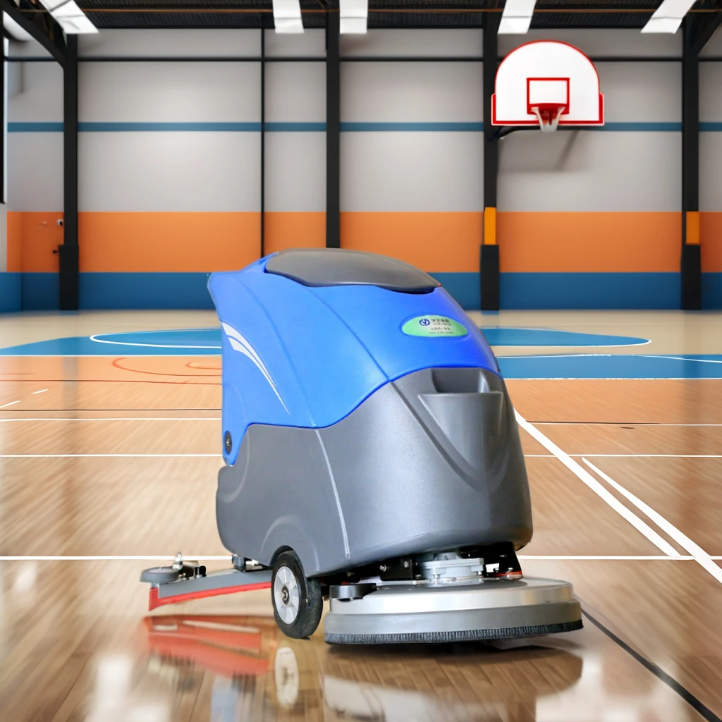 Hot Sales Free Shipping Cheap Commercial Electric Walk Behind Cleaning Floor Scrubber Machine For Home