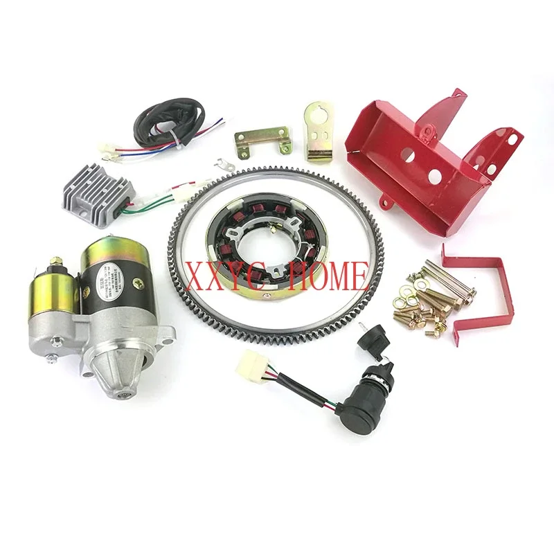 

Electromechanical Starter 186 Diesel Electromechanical Starter Modified 173F/178F/180F/188F Motor Complete Set